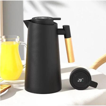 Garrafa térmica aço inoxidável 1L.
