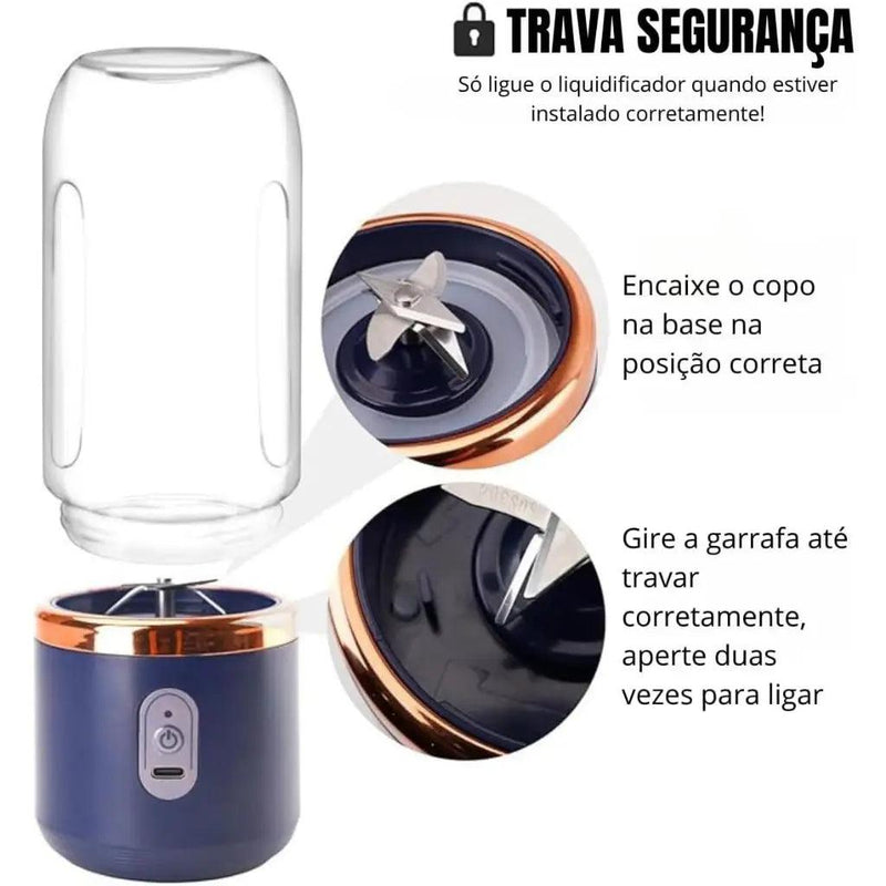 Liquidificador portátil - 400ml