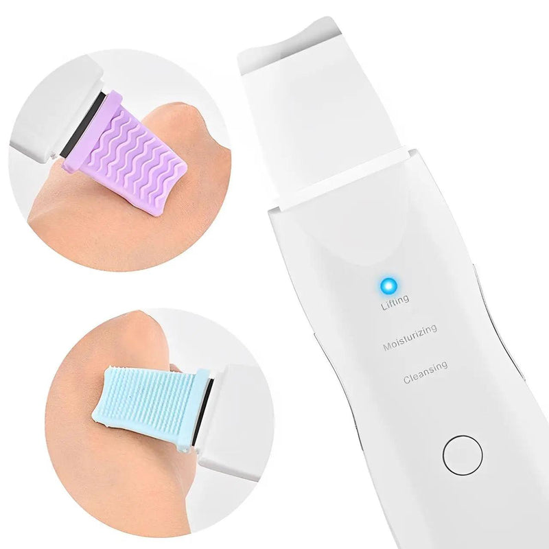 Peeling Ultrassônico Limpador Facial Portátil