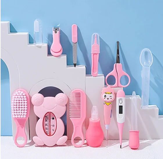 CuidaBem Baby – Kit de Higiene e Cuidados para Bebês (10 ou 13 itens)