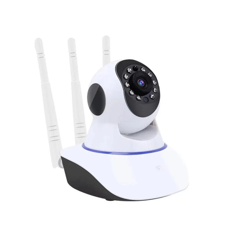 Câmera IP Wireless 3 Antenas - Full HD 1080p com Visão Noturna